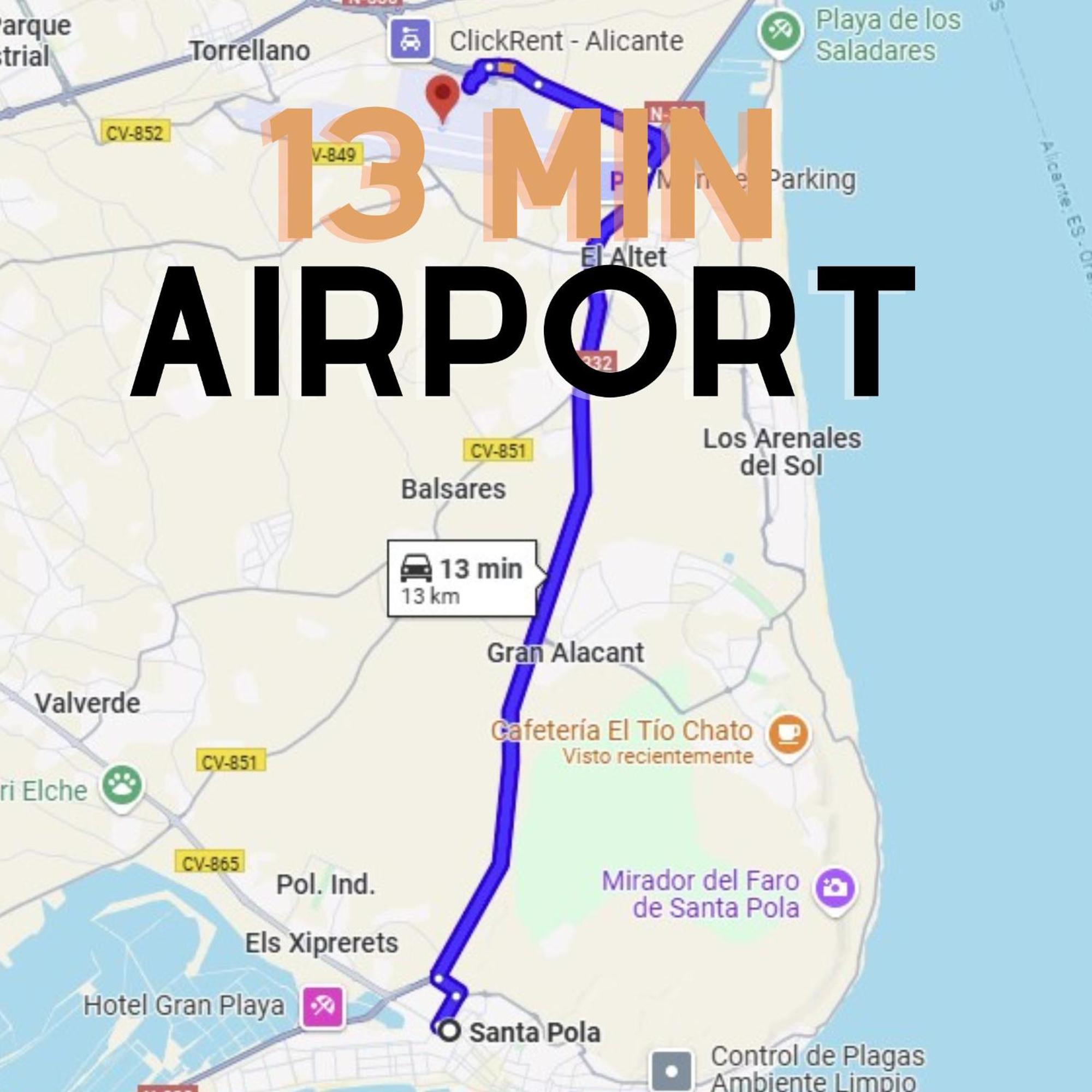 Menabrea Holiday House Near The Beach And Airport Santa Pola Luaran gambar